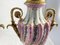 Jarrones de porcelana Ormolu y Sevres rosa con tapa, siglo XX. Juego de 2, Imagen 6