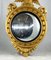 19th Century Regency Carved & Gilded Convex Wall Mirror in Wood 10