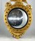 19th Century Regency Carved & Gilded Convex Wall Mirror in Wood, Image 10