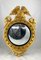 19th Century Regency Carved & Gilded Convex Wall Mirror in Wood, Image 7