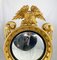 19th Century Regency Carved & Gilded Convex Wall Mirror in Wood, Image 6