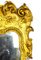 Specchio da parete in legno intagliato e dorato con cherubino e acanto, Francia, Immagine 5