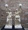 20th Century Lamps Depicting Roman Women by M. Osman, Set of 2 2