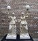 Lampes 20ème Siècle Représentant des Femmes Romaines par M. Osman, Set de 2 2
