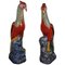 Large Famille Rose Pheasants by Samson, Set of 2 1