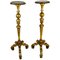 19th Century Italian Silver Gilt Torcheres or Candlesticks, Set of 2, Image 1