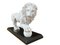 Marble Lion Gatekeeper Statues, Set of 2, Image 2