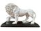 Marble Lion Gatekeeper Statues, Set of 2, Image 6