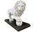 Statuette a forma di leone in marmo, set di 2, Immagine 3