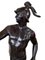 Italian Bronze Roman Gladiator Statue with Honor Patria Inscription, 20th Century 4