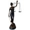 Bronze Lady Justice Statue with Scales, 20th Century, Image 1