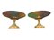 Colored Glass Tazze, 20th Century, Set of 2 2