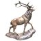 Large Bronze Stag, 20th-Century, Image 1