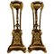 Tall French Empire Gilt Tocheres or Plant Stands, 20th Century, Set of 2 1