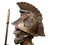 Lebensgroßer römischer Gladiator aus Bronze mit Speer 5
