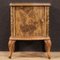 Italian Bedside Tables in Walnut, Burl, Maple and Fruitwood, Set of 2 9