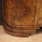 Art Deco Style Italian Showcase in Walnut, Burl and Fruitwood, Image 6