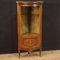 French Napoleon III Style Corner Cabinet in Inlaid Wood, 19th Century 1