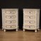 Lacquered Bedside Tables, 20th Century, Set of 2 1