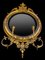 English Regency Convex Mirrors, 1820s, Set of 2 9