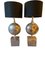 Chromed Steel Table Lamps from Maison Barbier, 1970s, Set of 2, Image 6