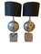 Chromed Steel Table Lamps from Maison Barbier, 1970s, Set of 2, Image 2