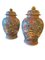 Large Famille Rose Ginger Jars by Samson, Set of 2 7