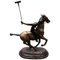 Statue de Joueur de Polo en Bronze, 20ème Siècle 1