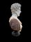 Busto di figura romana scolpita in marmo bianco di Carrara e onice africano, XX secolo, Immagine 4