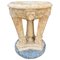 20th Century Two-Tone Marble Planter or Bird Bath 1