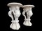 Large 20th Century Hand-Carved Marble Planters, Set of 2 4