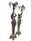 Grandes Lampes Torchères en Bronze, 1920s, Set de 2 8