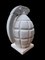 Grenade à Main en Marbre Sculpté à la Main, 20ème Siècle 9