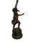 Querubín infantil de bronce con base de mármol, siglo XX, Imagen 5