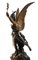19th-Century French Spelter Statue of Victory, 1900s, Image 7