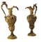 19th Century Italian Renaissance Revival Cast Gilt Bronze Ewers, Set of 2, Image 2