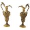 19th Century Italian Renaissance Revival Cast Gilt Bronze Ewers, Set of 2, Image 1