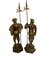 Estatuas de caballeros de bronce, siglo XIX. Juego de 2, Imagen 10