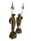 Estatuas de caballeros de bronce, siglo XIX. Juego de 2, Imagen 4