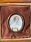 Wooden-Framed Picture of English Lady in White Frock, 19th-Century 6