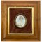 Wooden-Framed Picture of English Lady in White Frock, 19th-Century, Image 1