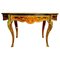 19th Century Louis XV Style Marquetry Centre Table 1