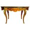 19th Century Louis XV Style Marquetry Centre Table, Image 1