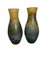 Cameo-Cut Glass Vases, 20th-Century, Set of 2 2