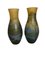Vases en Verre Taillé, 20ème Siècle, Set de 2 2