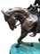 Französische Bronze Pferd und Jockey Statue, 20. Jh 6