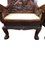 Chinese Carved Armchairs and Table, 20th Century, Set of 2 8