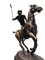 Statue de Jockey de Joueur de Polo en Bronze, 20ème Siècle 4