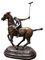 Statue de Jockey de Joueur de Polo en Bronze, 20ème Siècle 3