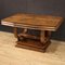 Italian Art Deco Style Wooden Table, 20th Century 2